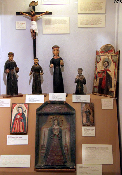Santos art collection at Millicent Rogers Museum. Taos, NM.