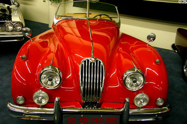 Jaguar XK40MC Roadster (1955) at Auto Collection at Imperial Palace. Las Vegas, NV.