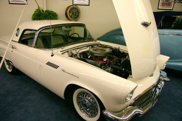 Ford T-Bird (1957) at Auto Collection at Imperial Palace. Las Vegas, NV.