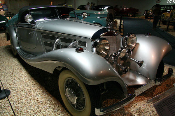 Mercedes-Benz type 500 K (1936) of Stuttgart, Germany at National Automobile Museum. Reno, NV.