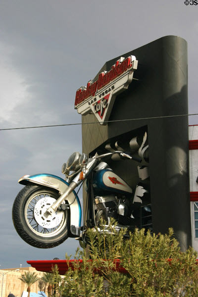 Harley Davidson Las Vegas Cafe on the Strip. Las Vegas, NV.