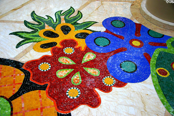 Tile floors of Wynn Las Vegas. Las Vegas, NV.