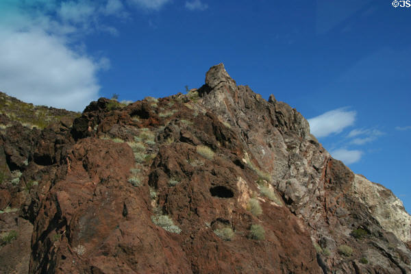 Rock formation near Hoover Dam. Las Vegas, NV.
