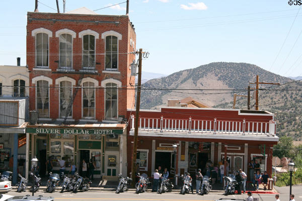 Silver Dollar Hotel (1876) (11 S. C St.). Virginia City, NV.