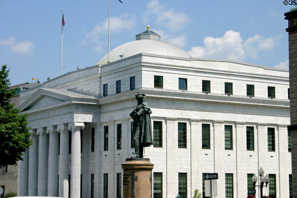 Court of Appeals of State of New York (1842) (20 Eagle St.). Albany, NY. Style: Greek-Revival. Architect: Henry Hobson Richardson. On National Register.