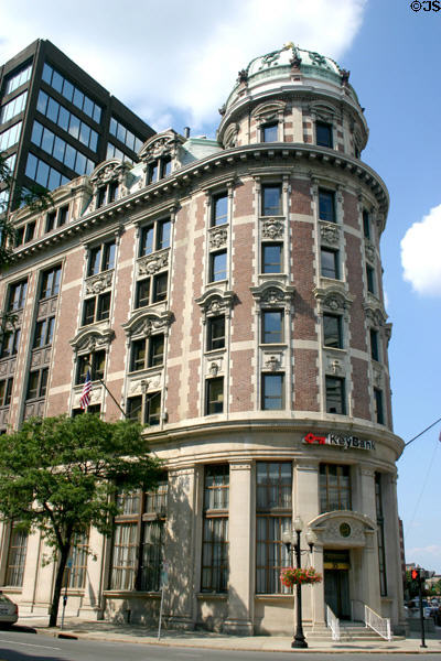 Former Albany County Savings Bank at 35 State Street (1902). Albany, NY. Architect: Marcus T. Reynolds. On National Register.