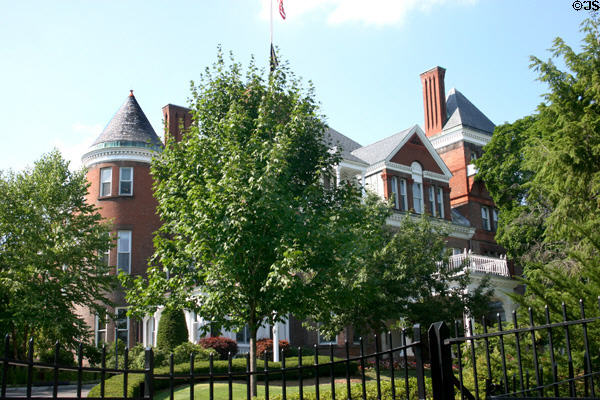 Executive Mansion (1854, expanded 1885). Albany, NY. Architect: Isaac G. Perry. On National Register.