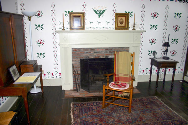 Front room of Millard Fillmore House. East Aurora, NY.