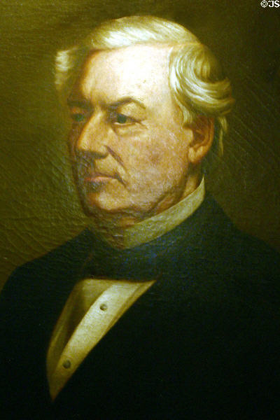 Portrait of Millard Fillmore. East Aurora, NY.