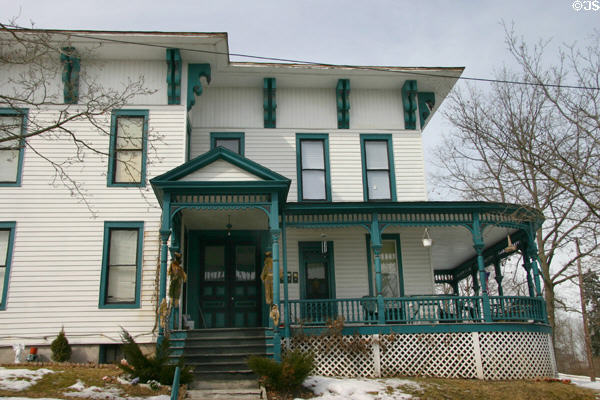 Italianate House on Pine at 2nd St. Corning, NY.