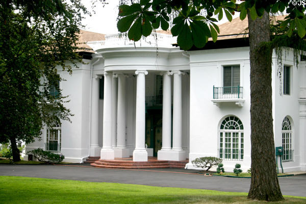 Villa Lewaro home of Madam C.J. Walker (1865-1919), the first African-American Millionairess who bought the house in 1917. Irvington, NY.