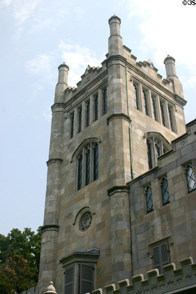 Tower of Lyndhurst. Tarrytown, NY.