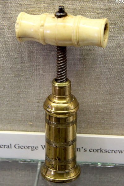 George Washington's corkscrew at Fort Ticonderoga. Ticonderoga, NY.