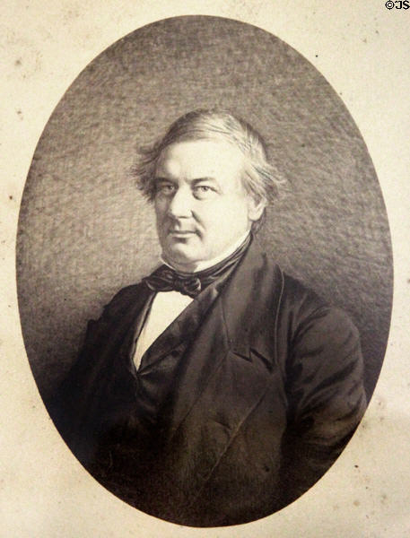 Photo of Millard Fillmore at Millard Fillmore House. East Aurora, NY.