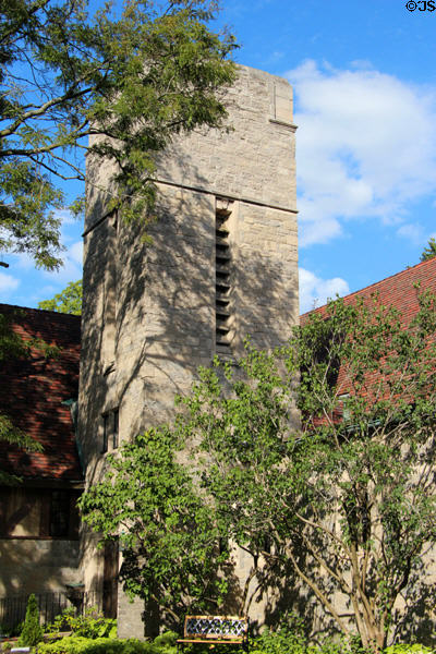 St Matthias Episcopal Church (1928) (374 Main St.). East Aurora, NY. Style: Gothic Revival. Architect: Robert North. On National Register.