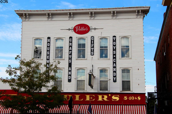 Vidler's 5&10 building on Main St. East Aurora, NY.