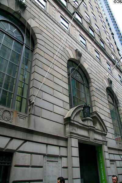 Bank of New York Building (1929) (48 Wall St.) (32 floors). New York, NY. Style: Colonial Revival. Architect: Benjamin Wistar Morris. On National Register.