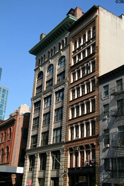 Heritage commercial buildings (419 & 417 Lafayette St.). New York, NY.