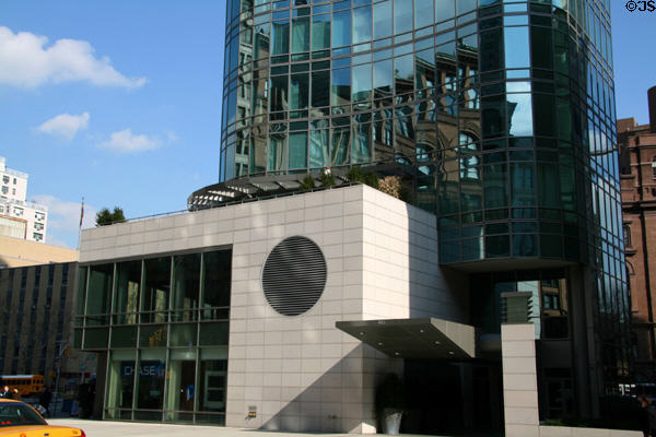 Ground floor entrance of Astor Place. New York, NY.