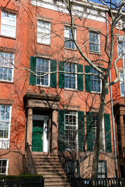25 Washington Square North unit of Richmond Hill Townhouses. New York, NY.