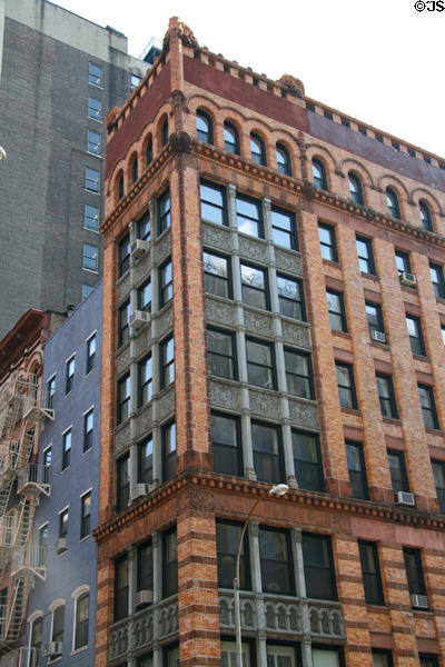 Heritage commercial building at 250 Mercer St. New York, NY.
