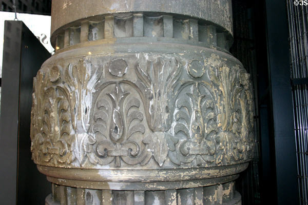 Design on column of Flatiron Building. New York, NY.