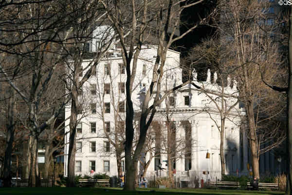 Appellate Division of the Supreme Court of New York across Madison Square Park. New York, NY.