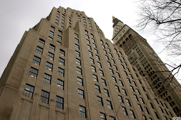Metropolitan Life North & Metropolitan Life Towers on Madison Square Park. New York, NY.