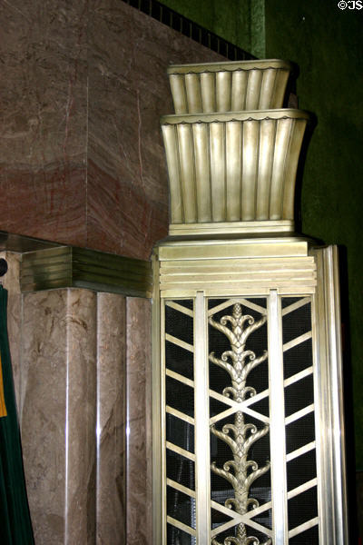 Art Deco detail in Metropolitan Life North building. New York, NY.