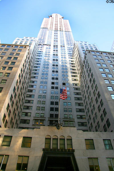 Full height of Chrysler Building. New York, NY.