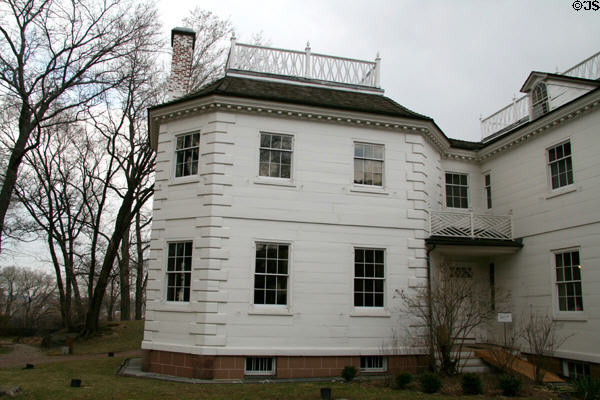 Octagonal wing of Morris-Jumel Mansion. New York, NY.