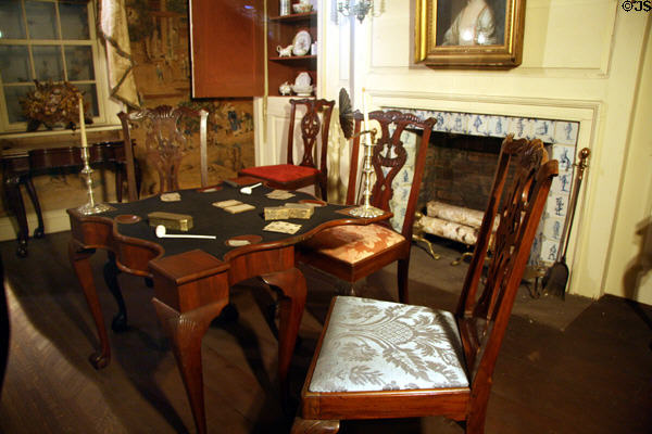 Cherry Street alcove (c1750-76) at Museum of the City of New York. New York, NY.