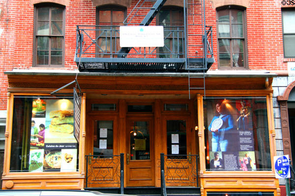 Entrance facade of Tenement Museum. New York, NY.