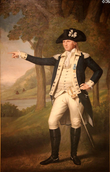 Marinus Willett portrait (c1791) by Ralph Earl at Metropolitan Museum of Art. New York, NY.
