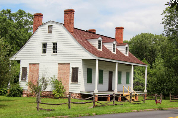 Crocheron House (c1819) at Historic Richmond Town. Staten Island, NY.
