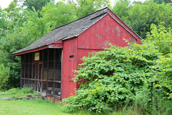 Dunn's Mill at Historic Richmond Town. Staten Island, NY.