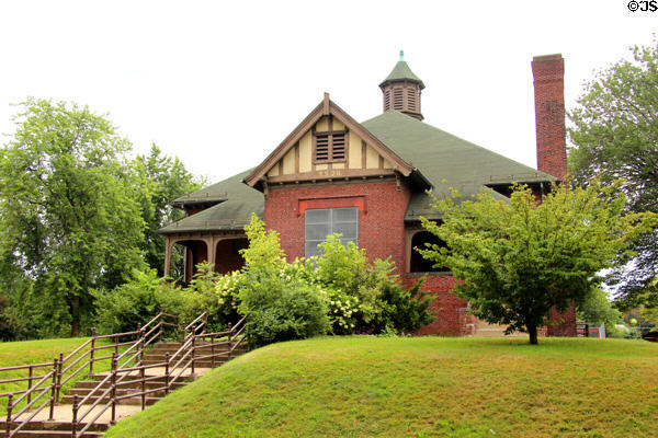 Public School 28 (1907) at Historic Richmond Town. Staten Island, NY.