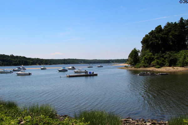 Cold Spring Harbor scene. Cold Spring Harbor, NY.