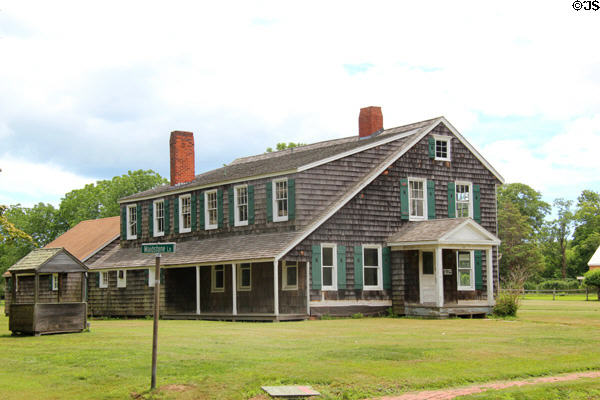 Mill Cottage (1887) (Maidstone & James Lanes) used by miller tending the Gardiner Windmill. East Hampton, NY.