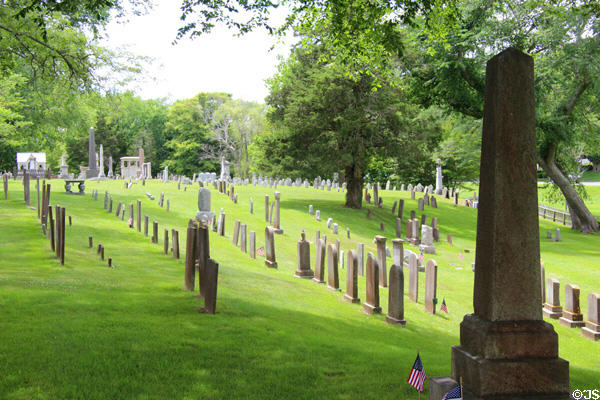 South End Burying Grounds. East Hampton, NY.