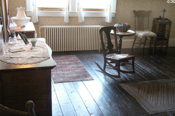 Mame's room (nanny for children) at Roosevelt's House Sagamore Hill NHS. Cove Neck, NY.
