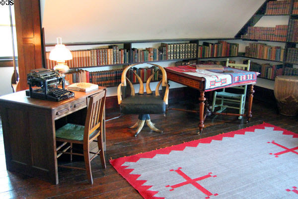 Gun Room at Roosevelt's House Sagamore Hill NHS. Cove Neck, NY.