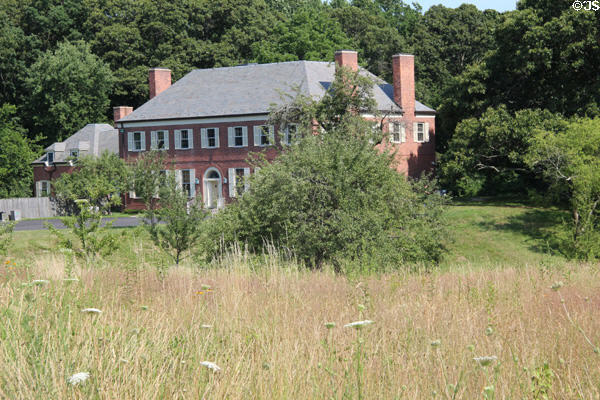 Old Orchard Museum building at Sagamore Hill National Historic Site. Cove Neck, NY.