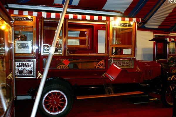 Cretors Popcorn Concession Truck in popcorn museum. Marion, OH.