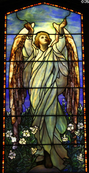 Henry Marvin Magill Memorial Window (c1900) by Tiffany Studios of New York at Cincinnati Art Museum. Cincinnati, OH.
