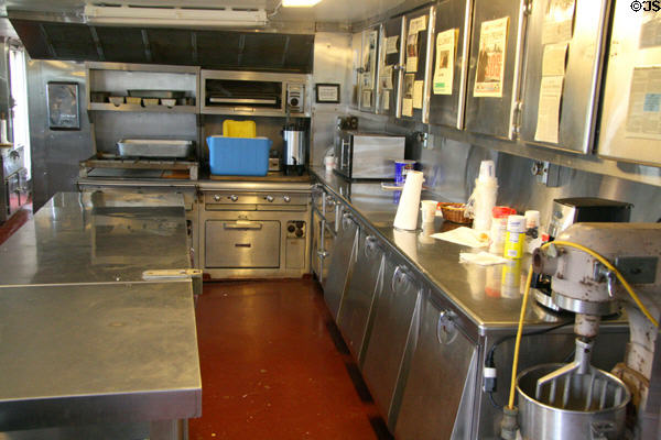 Galley of Willis B. Boyer lake freighter. Toledo, OH.