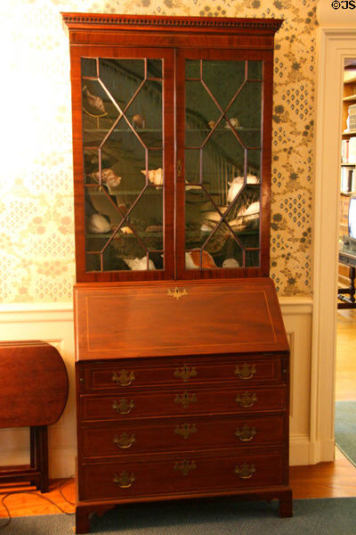 Drop front desk at Wildwood Manor House. Toledo, OH.