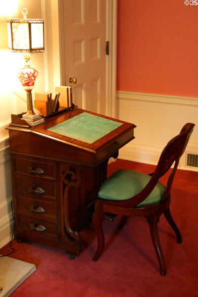 Davenport desk at Wildwood Manor House. Toledo, OH.
