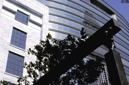 Louis Stokes Wing of Public Library (1997) (10 floors) (East 6th St.). OH.