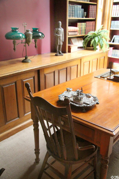Library of Hayes Presidential Home. Fremont, OH.